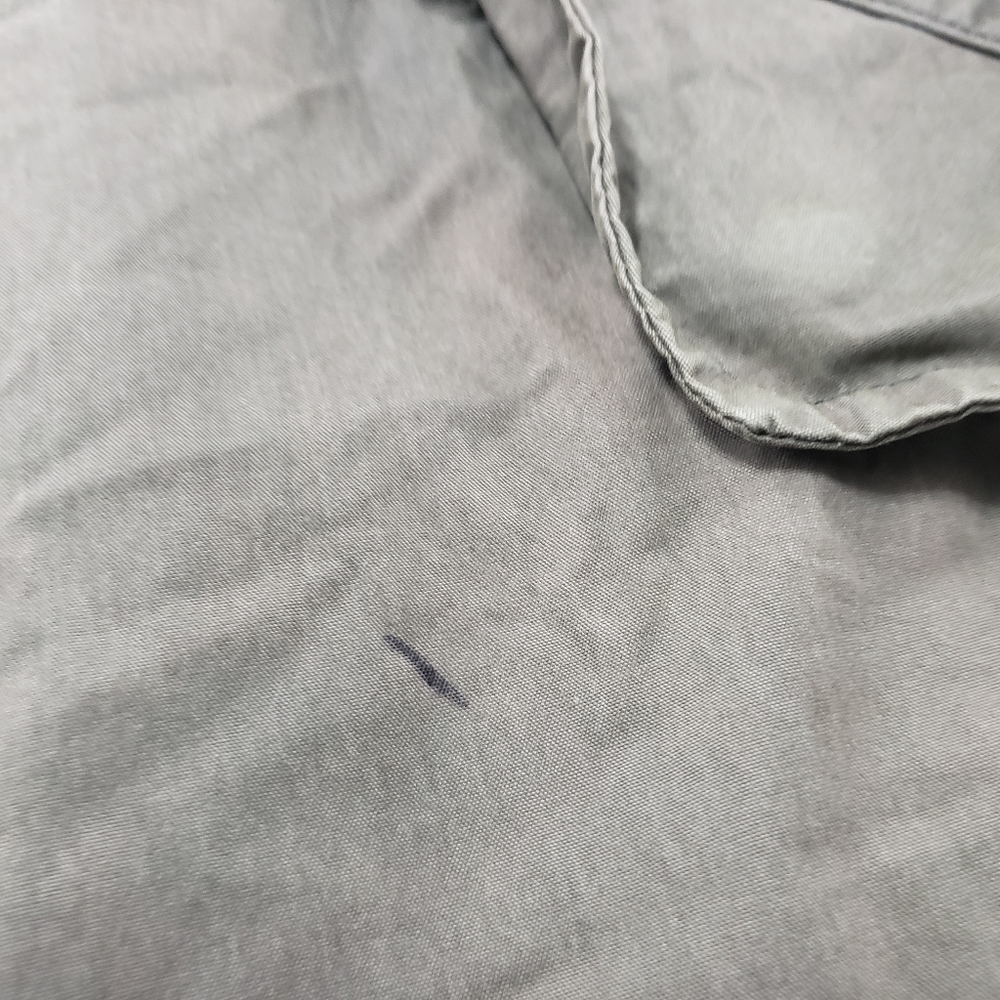 Abercrombie & Fitch Jacket SZ L Zip Up Button Up - Picture 8 of 12